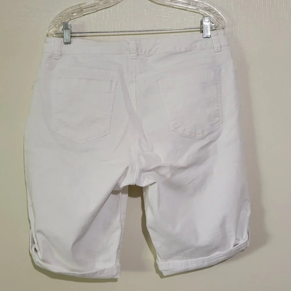 Style & Co. Denim Bermuda Shorts - Picture 3 of 4